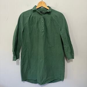 Tuckernuck Pomander Place Dress Medium Green Polly Mini Shift Quiet Luxury Chic